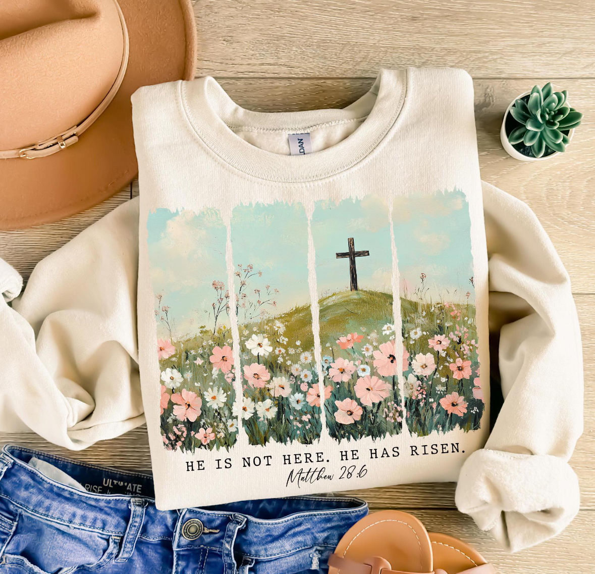 HE is not Here. He Has RISEN Shirt