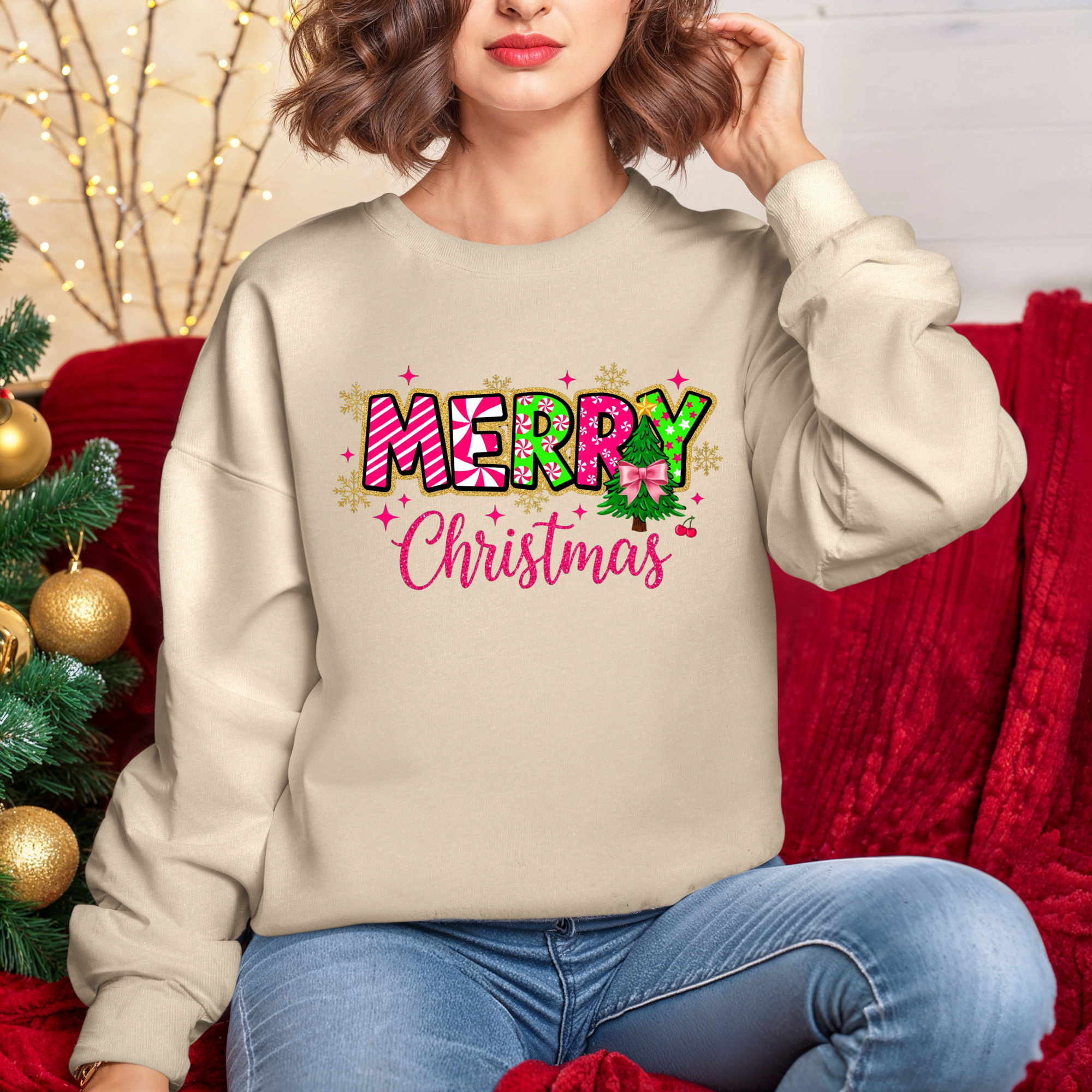 Merry Christmas Bright & Bold Shirt