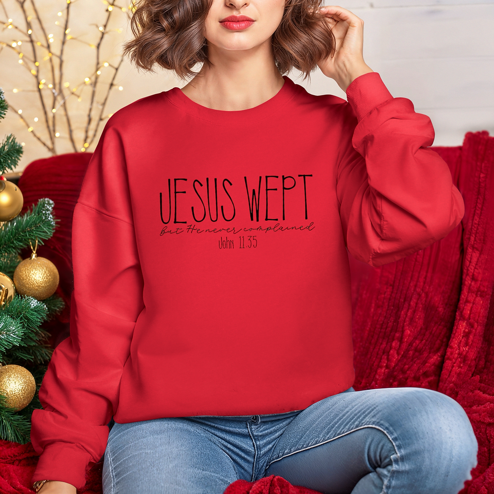 Thumbnail: Jesus Wept Shirt