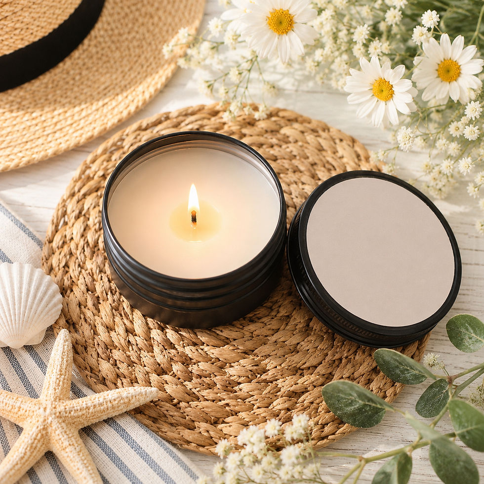 Thumbnail: Beach Breeze Custom Soy Blend Candle
