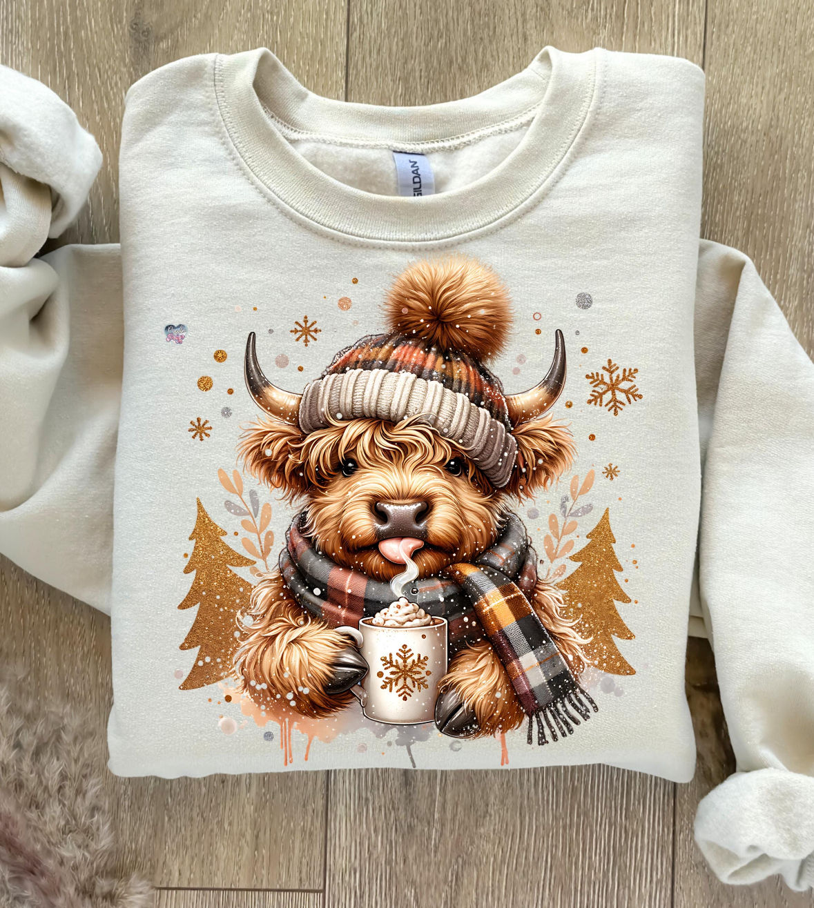 Winter Highland Cow Shirt