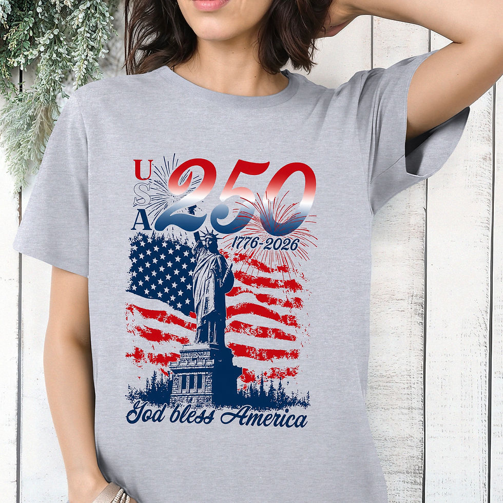 Thumbnail: USA 250 Years Statue of Liberty Shirt
