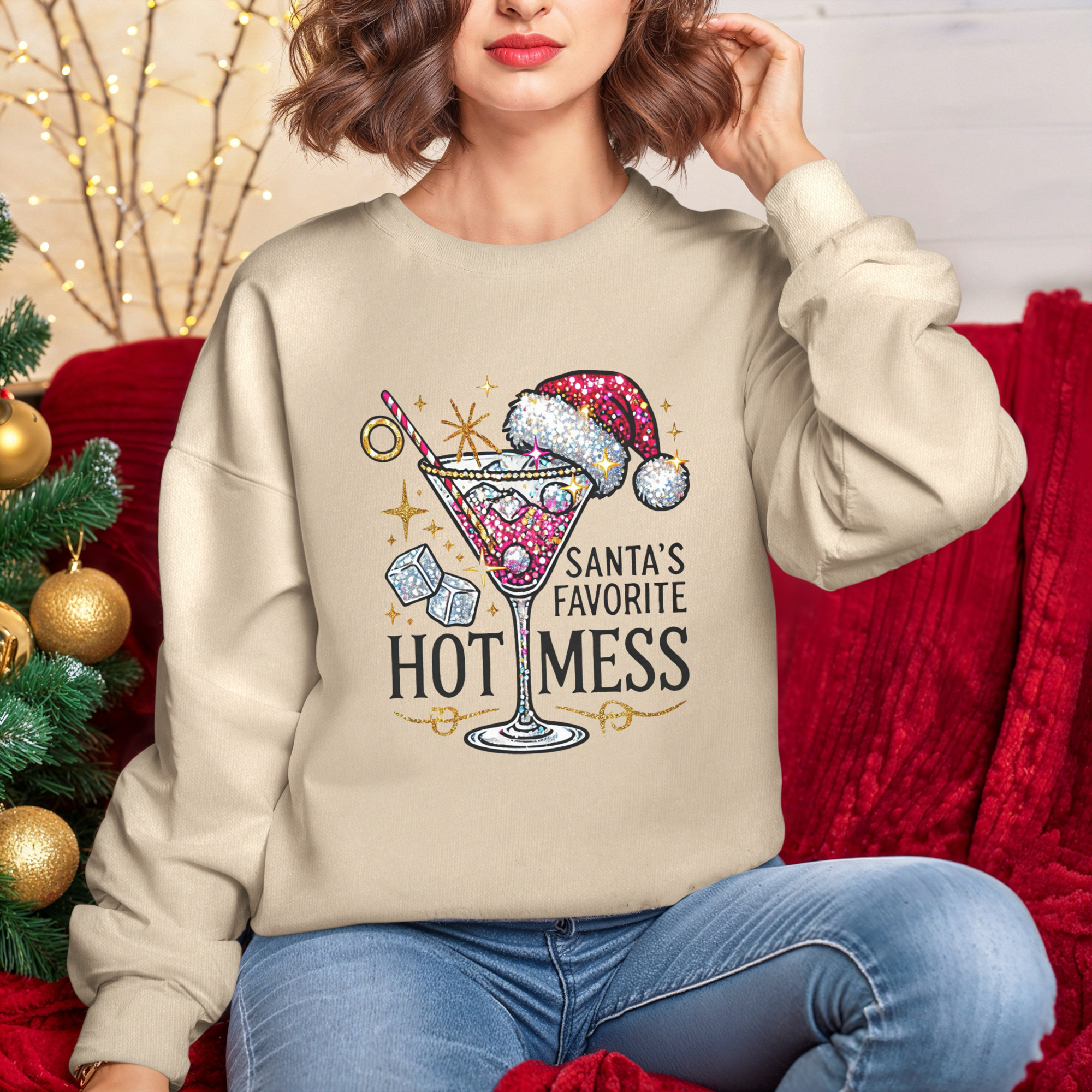 Santa’s Favorite Hot Mess Shirt