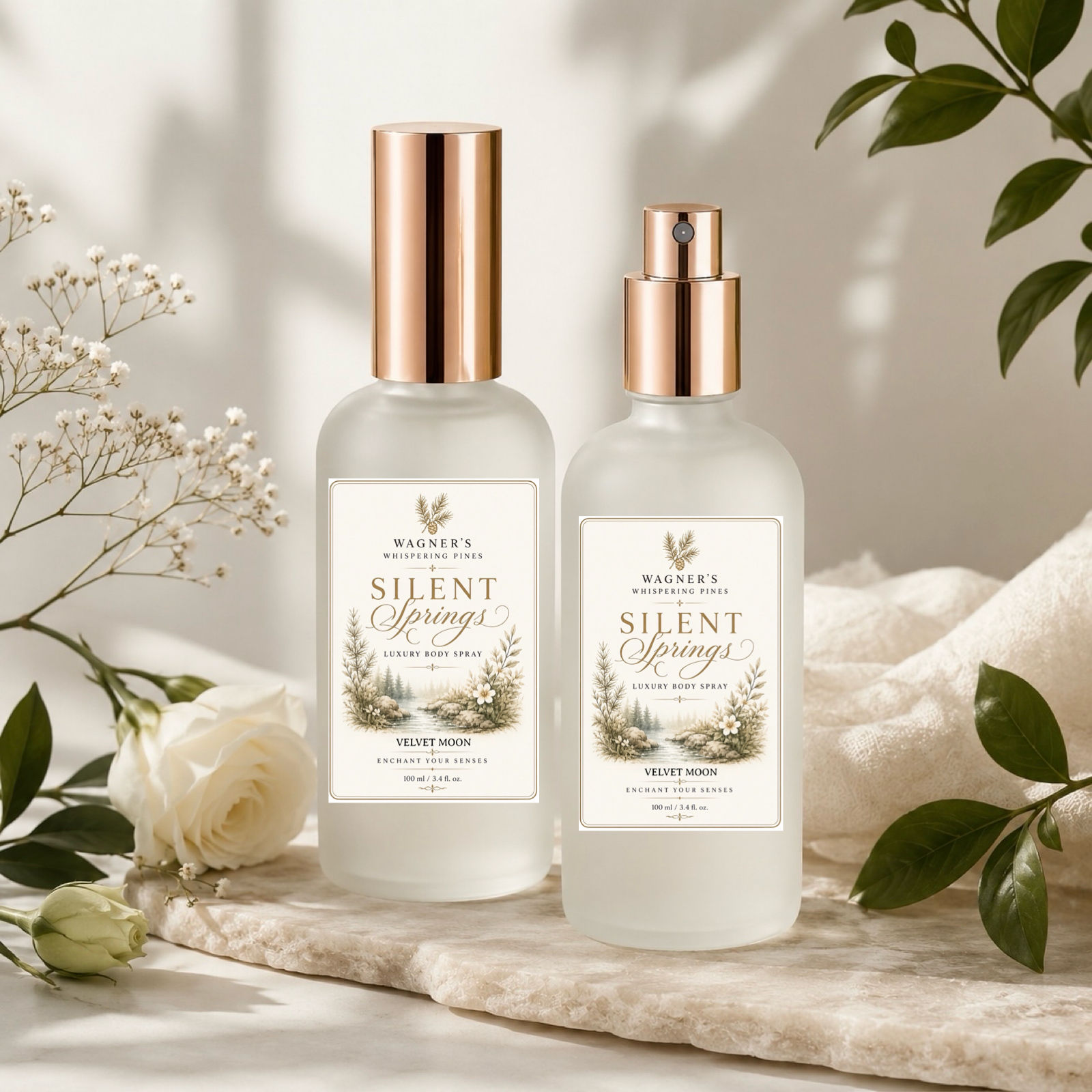 Silent Springs Luxury Body Spray - Velvet Moon