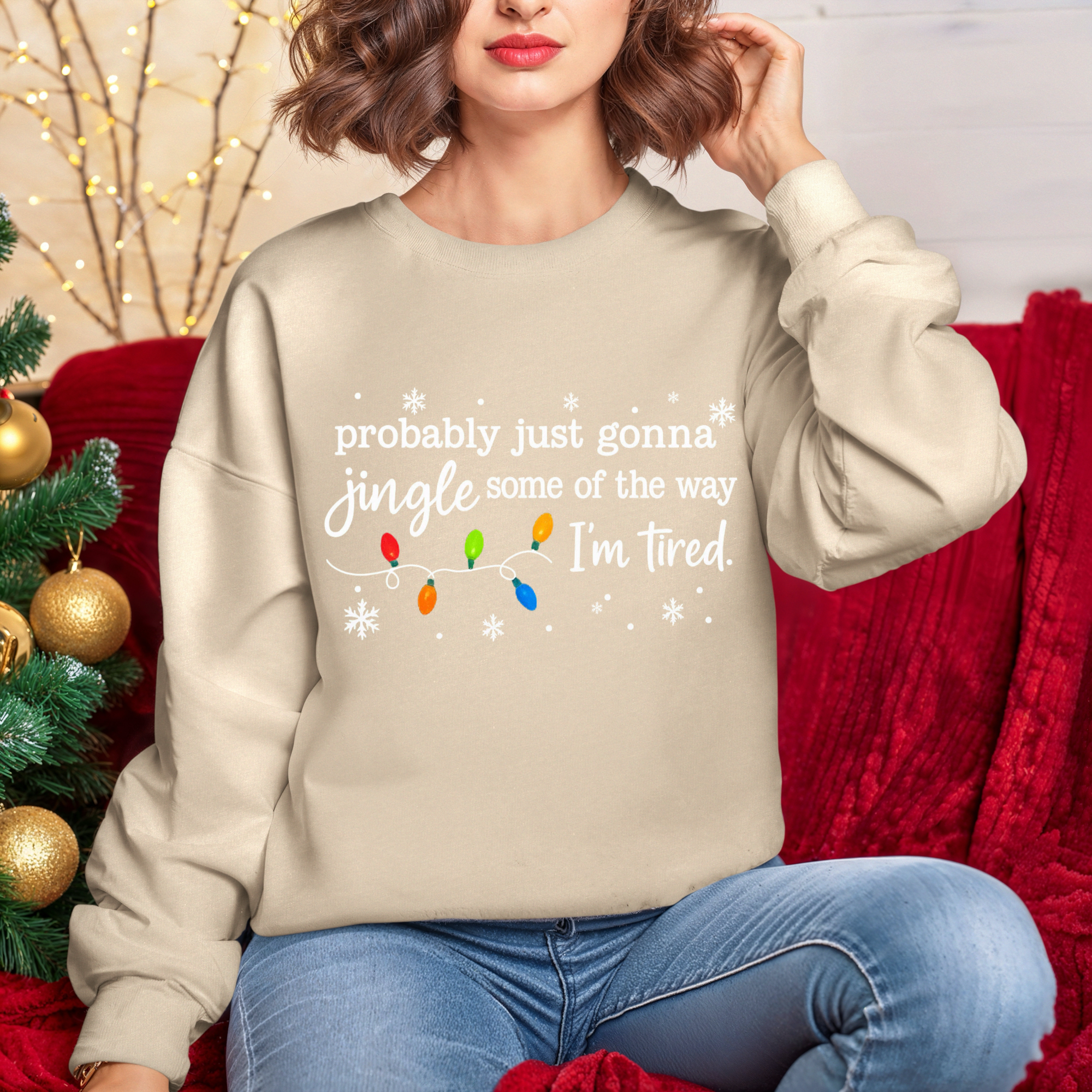 I’m Tired Christmas Shirt