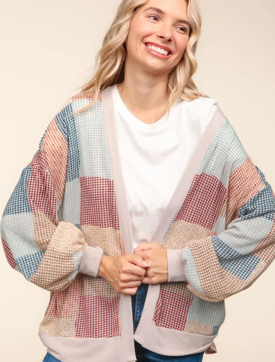 Thumbnail: Oversized Patchwork Print with Side Pockets