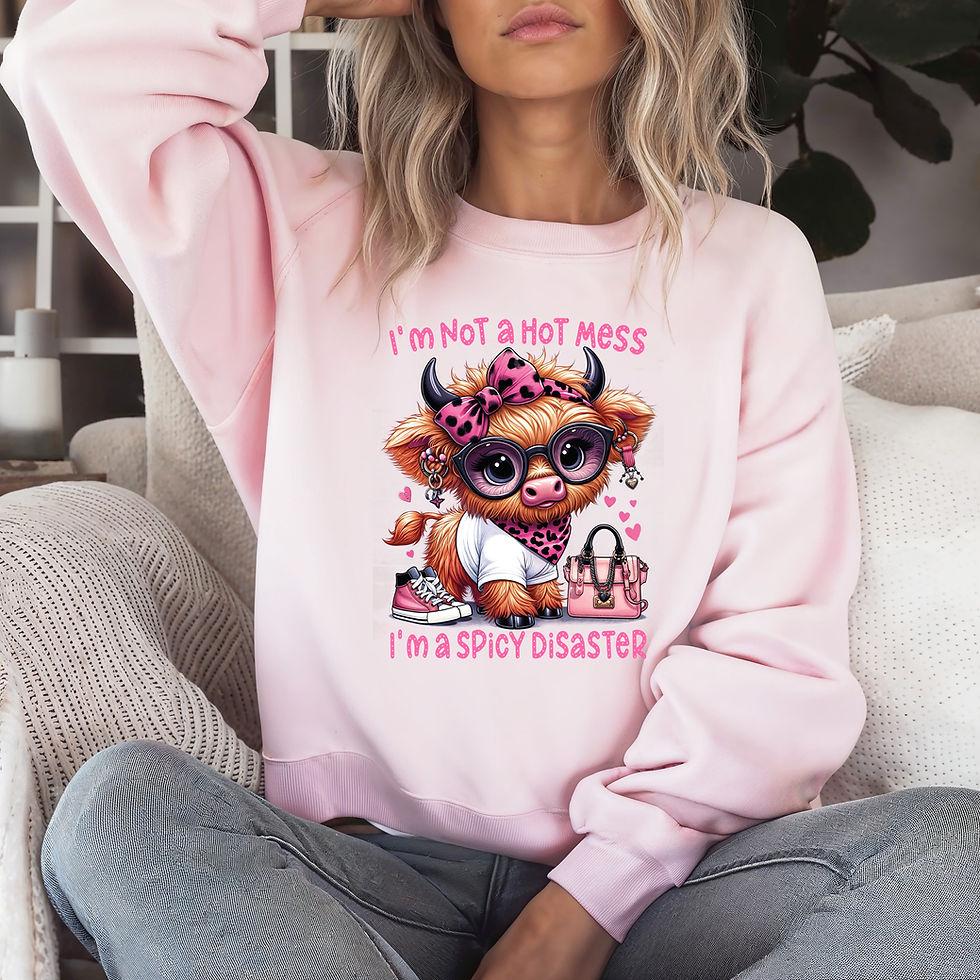 Thumbnail: I’m Not a Hot Mess, I’m a Spicy Disaster Shirt