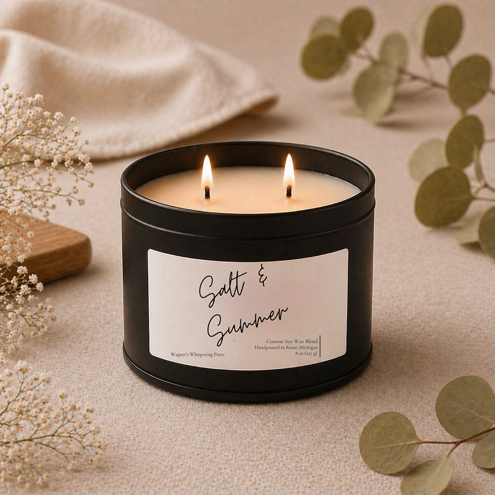 Thumbnail: Salt & Summer Custom Soy Blend Candle