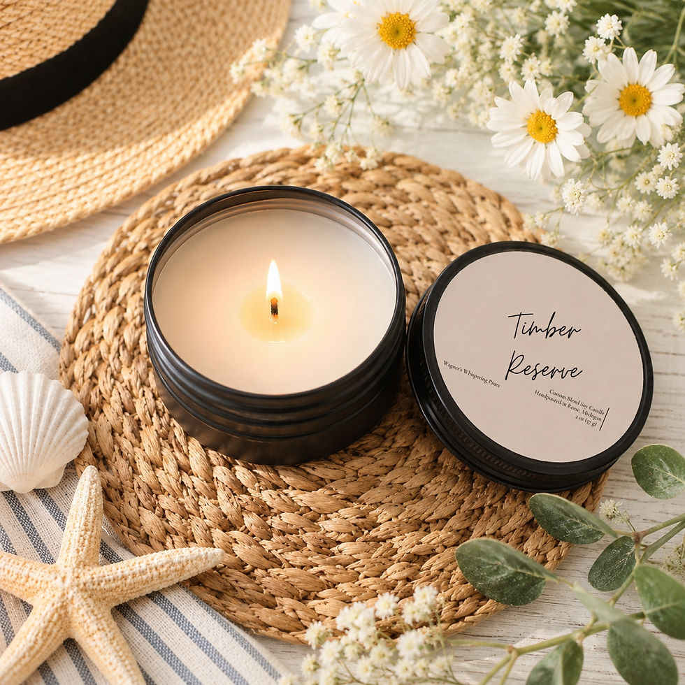 Thumbnail: Teakwood Reserve Custom Soy Blend Candle