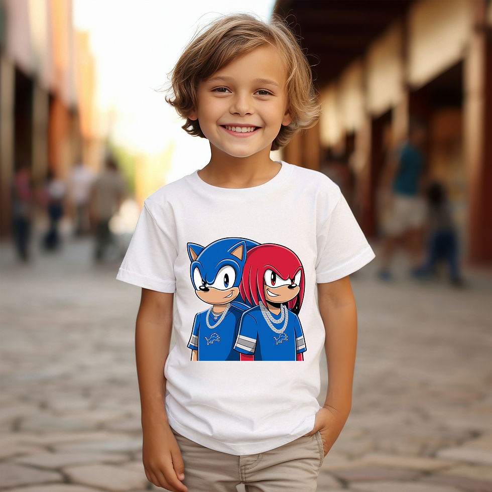 Sonic & Knuckles Lions Toddler Youth Shirt