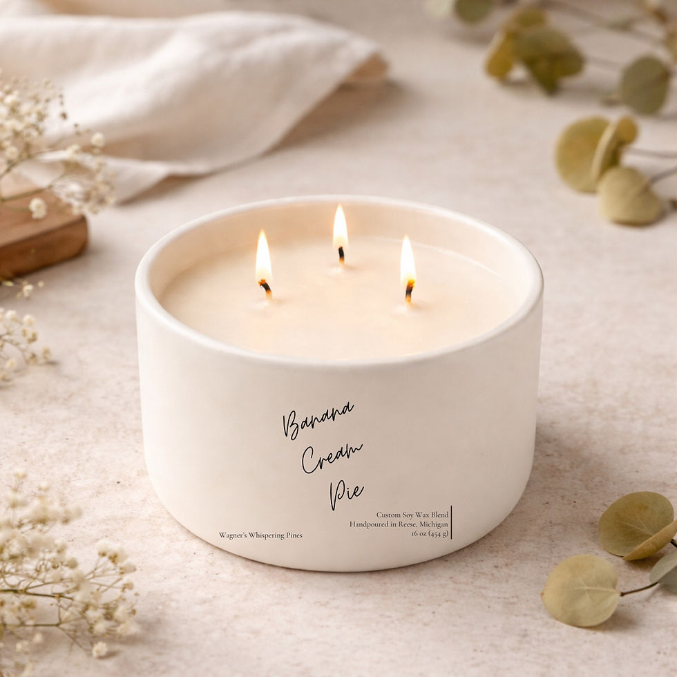 Thumbnail: Banana Cream Pie 100% Soy Candle