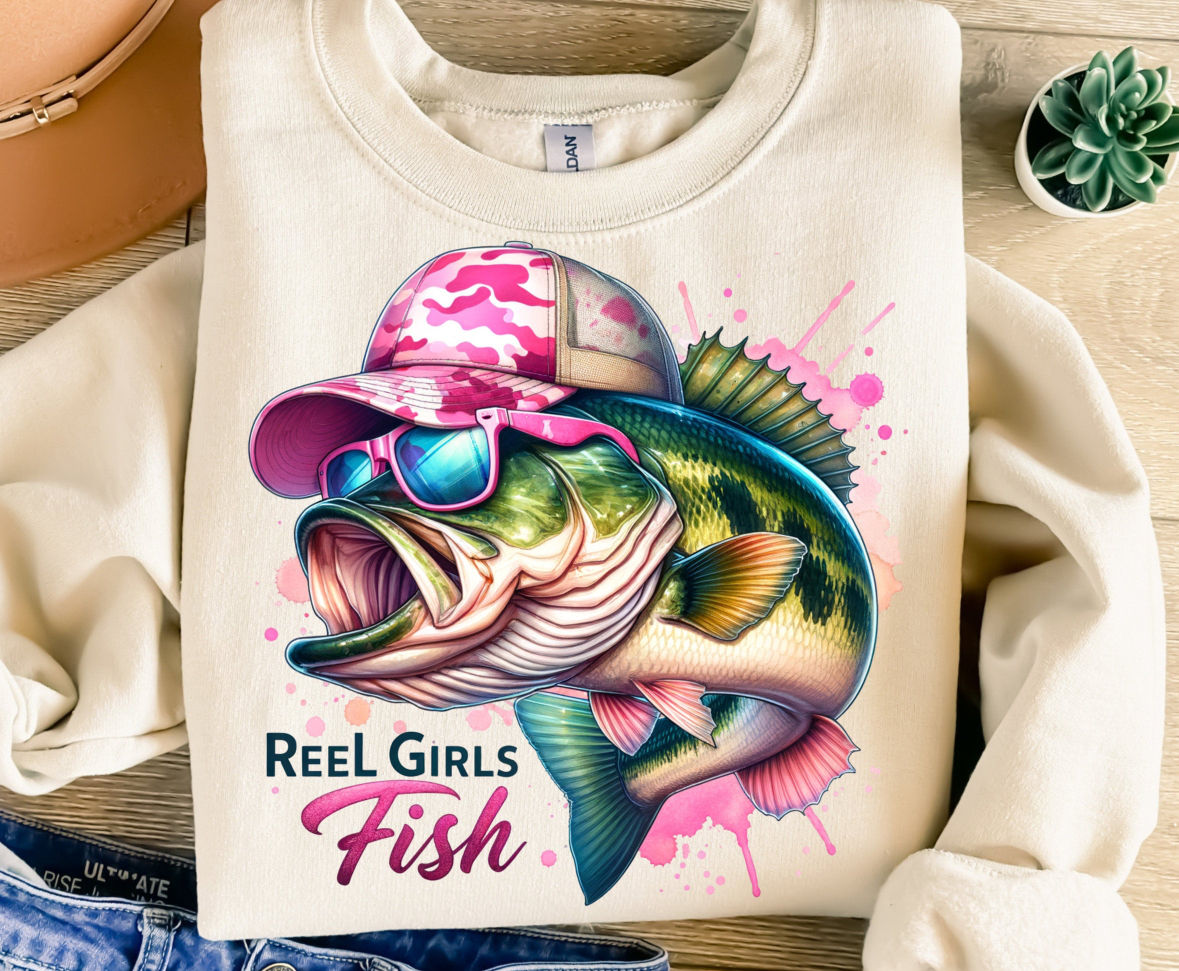 Reel GIRLS FISH Shirt