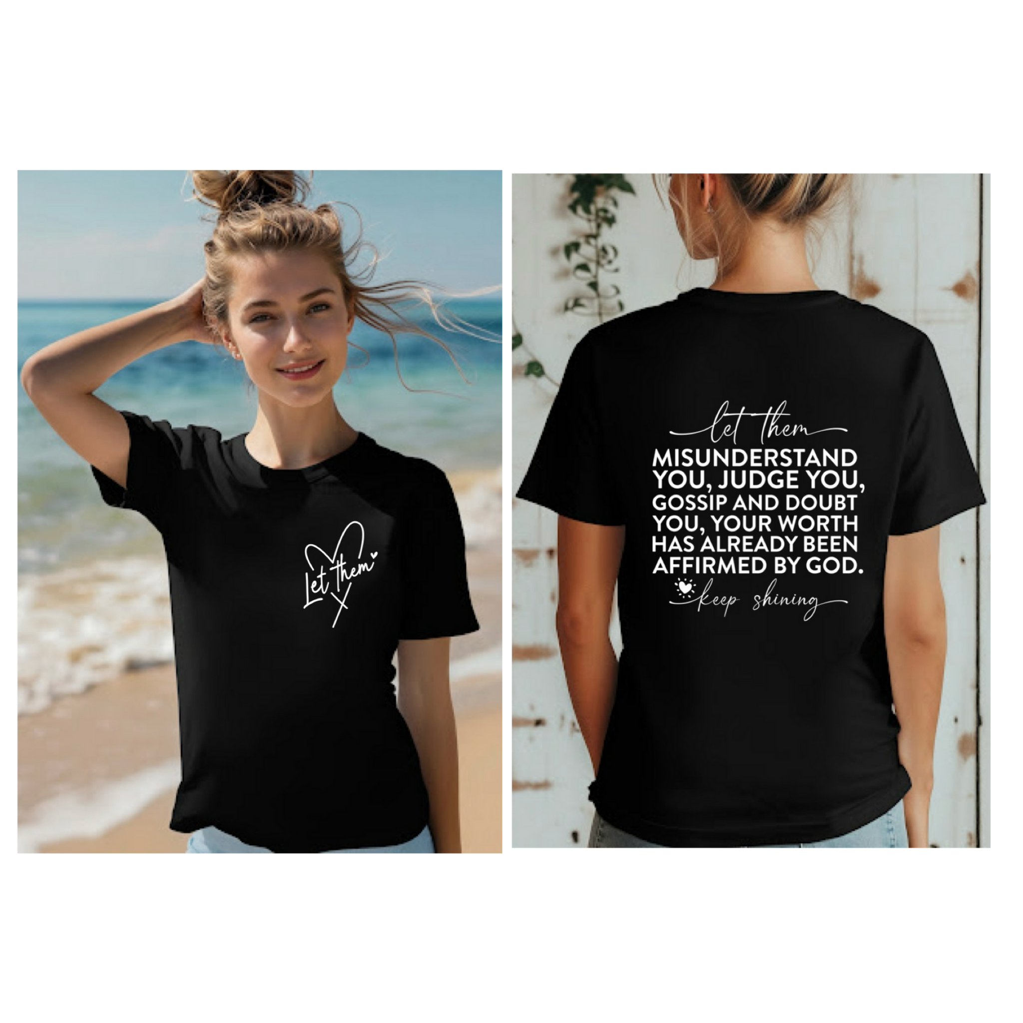 Let Them Affirmed By God Tshirt Long Sleeve Sweatshirt Hoodie