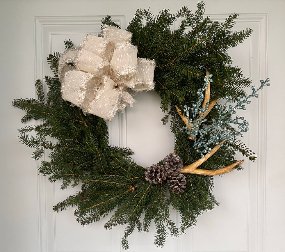 Thumbnail: Whispering Deer Antler Wreath 2