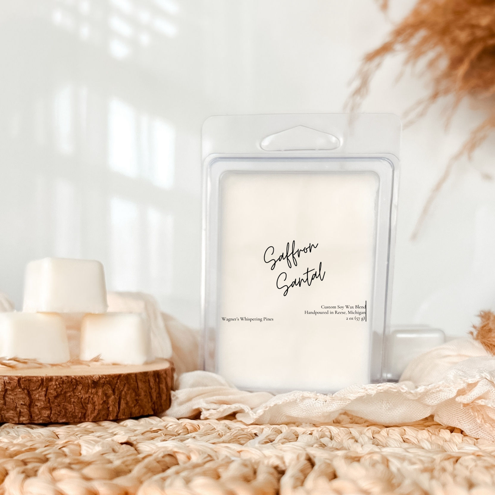 Saffron Santal 100% Soy Wax Melt