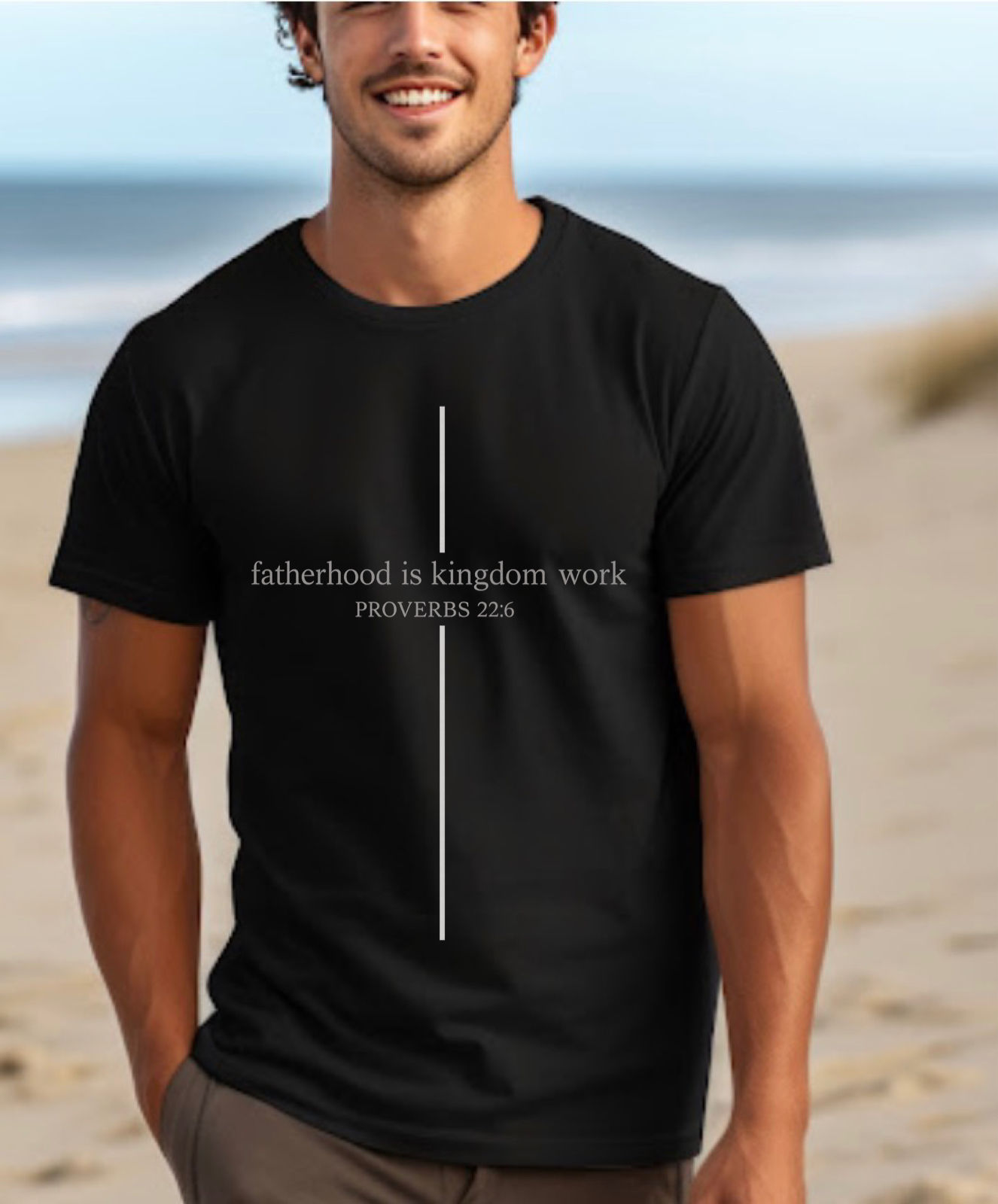 Fatherhood is Kingdom Work Proverbs Shirt