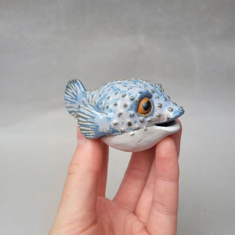 Thumbnail: Puffer Fish Light Pull pre-order (RESERVED FOR LISA)