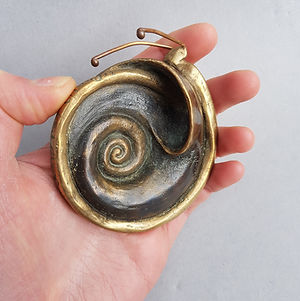 british arts medal society bronze snail medal