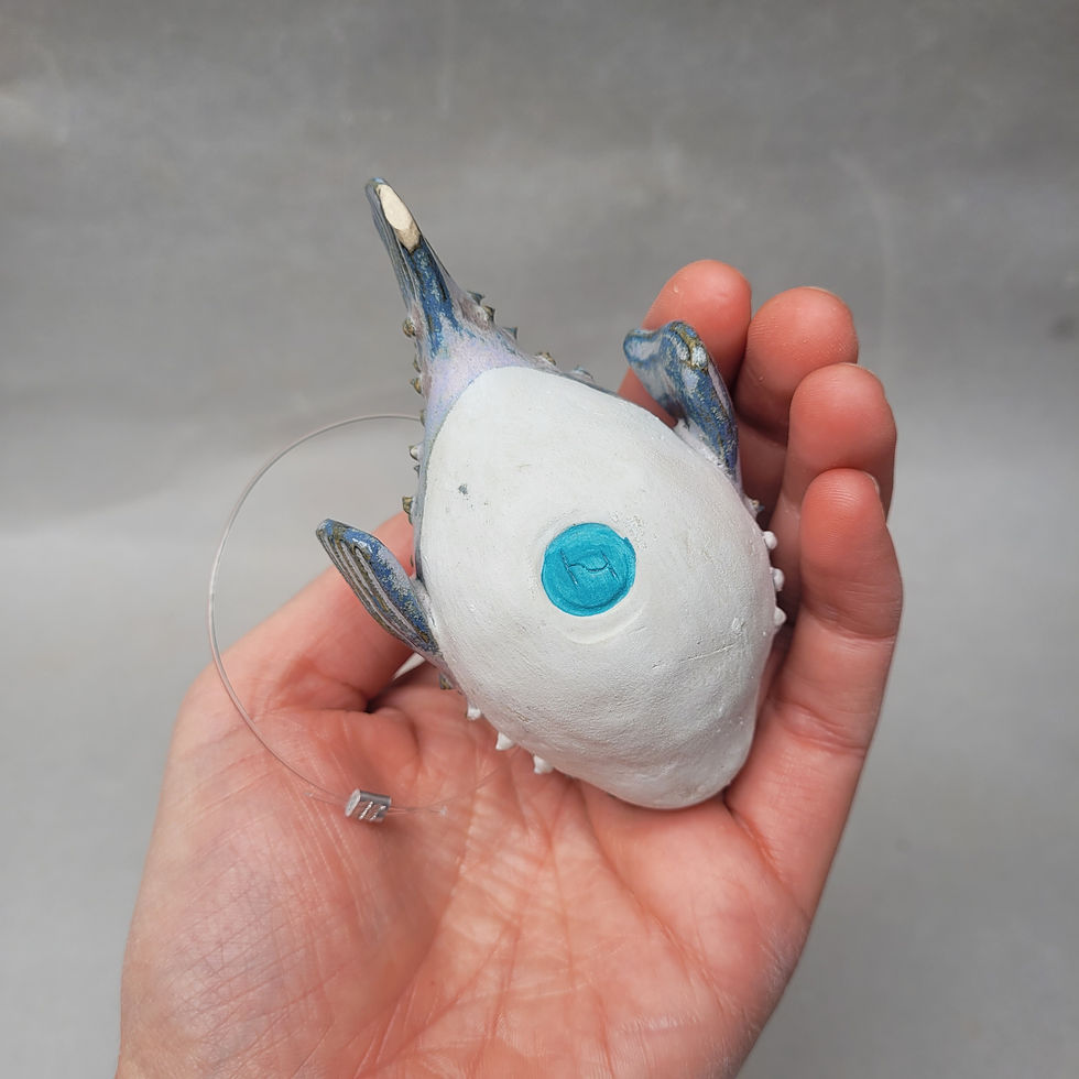 Thumbnail: Puffer Fish Decoration pre-order (RESERVED FOR CLAiRE)