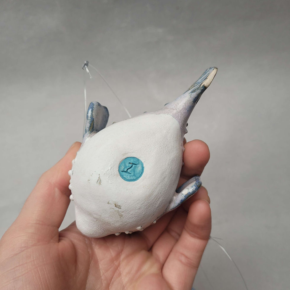 Thumbnail: Hanging Puffer Fish/Nudibranch Decorations Pre-Order