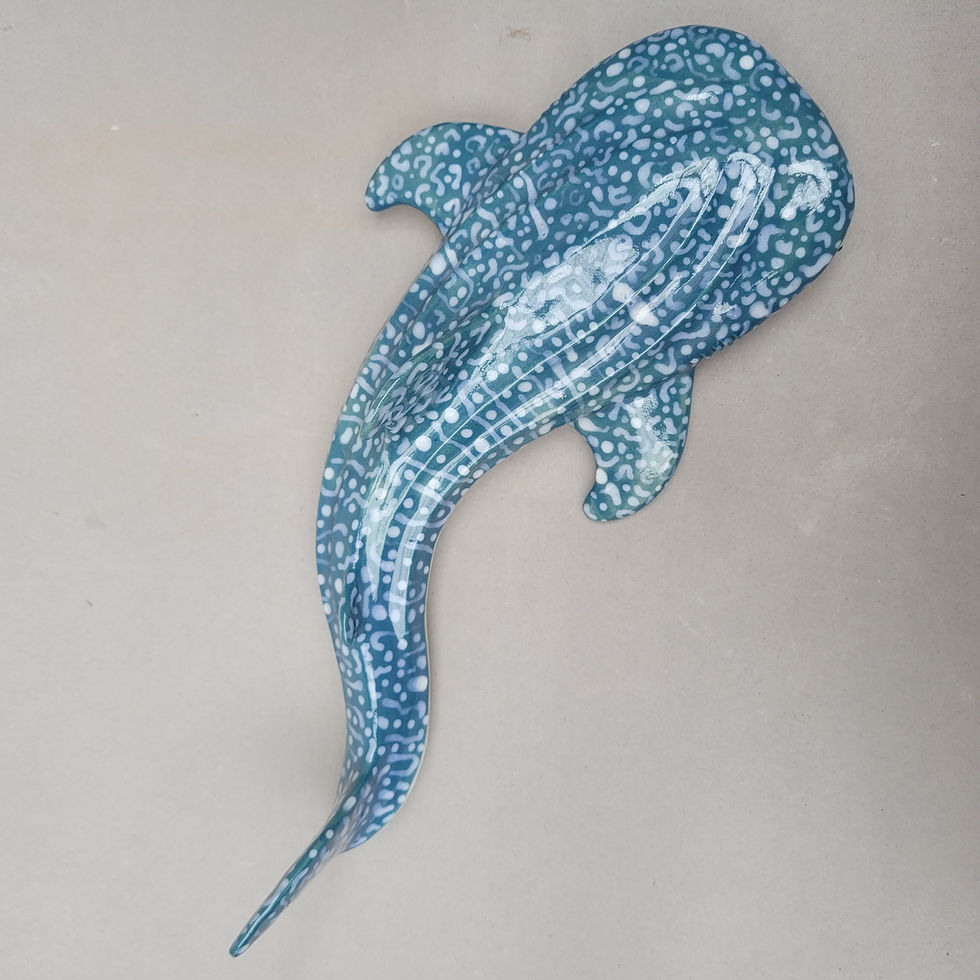 Thumbnail: Wall Hanging Whale Shark 75% pre order (RESERVED FOR KATE)
