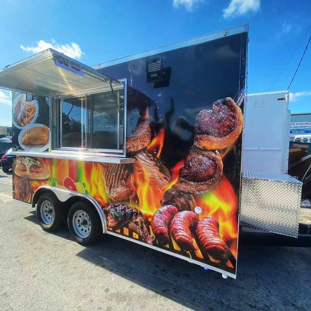 (4m) Dual-Axle Concession Trailer – Fully Towable Commercial Catering Unit