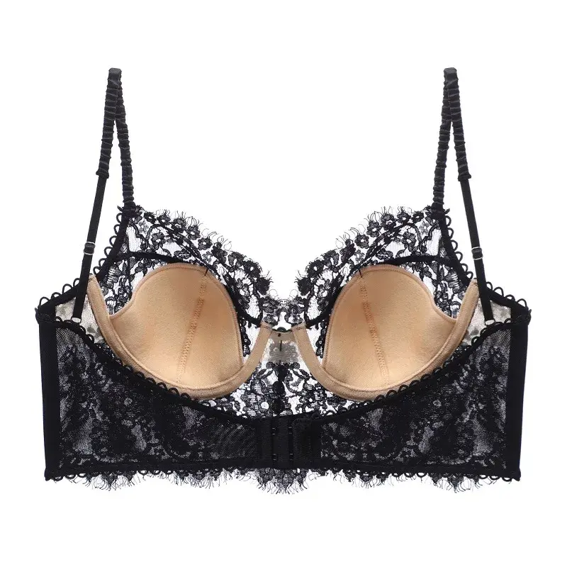 Miniatura: French Lace Strappy Push Up Bra