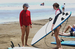 rooted student and instructor