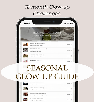 preview of the Seasonal Glow-up Challenges