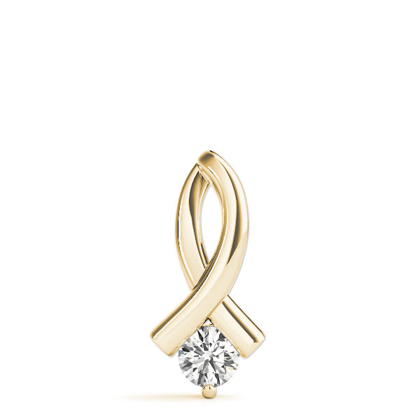 Thumbnail: Solitaire Diamond  Pendant