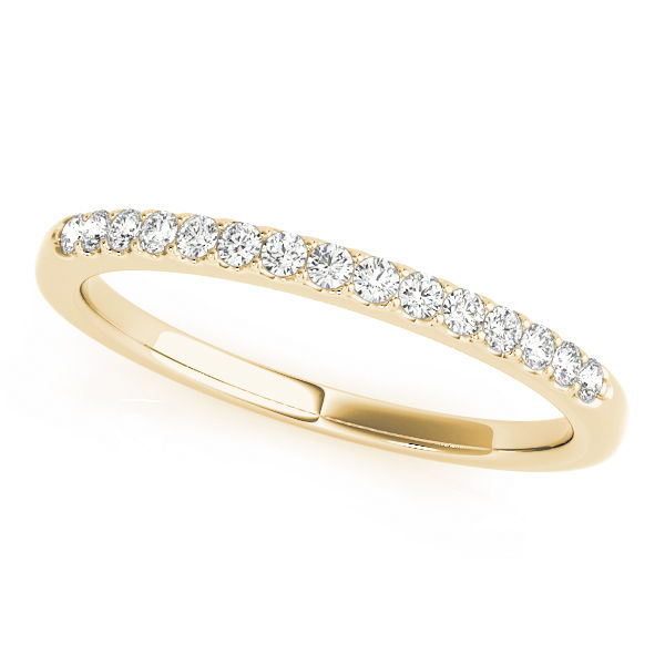 Thumbnail: Halo Engagement Ring & Wedding Band Set
