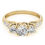 Thumbnail: Three Stone Engagement Ring