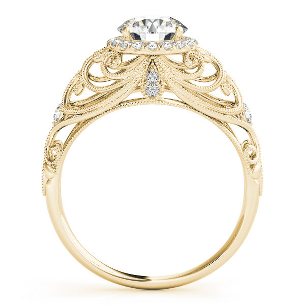 Thumbnail: Fancy Round Engagement Ring