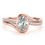 Thumbnail: Bypass Oval Engagement Ring