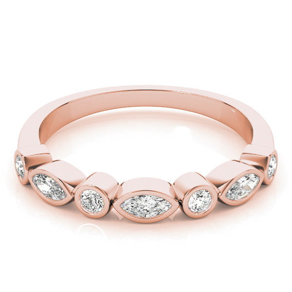 Thumbnail: Stackable Diamond Wedding Band