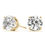 Thumbnail: Round Diamond Solitaire Stud Earrings
