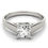 Thumbnail: Princess Cut Solitaire Engagement Ring