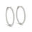 Thumbnail: Inside Out Round Diamond Hoops