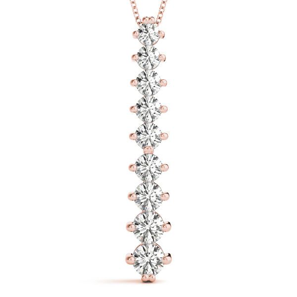 Thumbnail: Nine Stone Journey Diamond Pendant