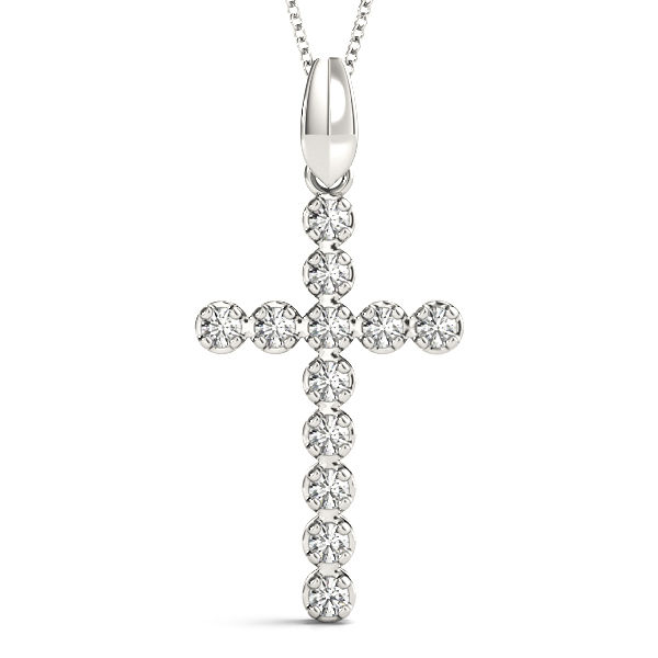 Thumbnail: Diamond Cross Pendant