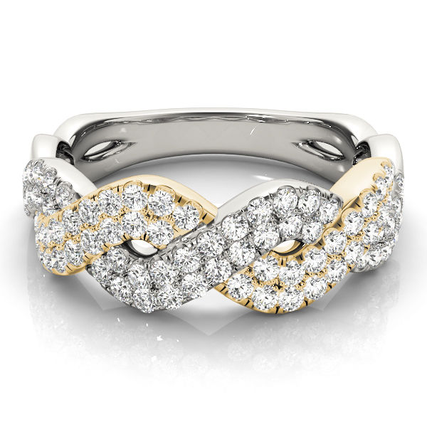 Thumbnail: Two Tone Fancy Diamond Ring