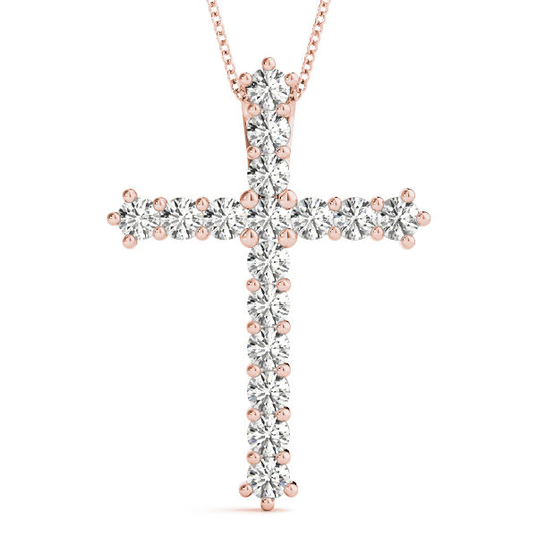 Thumbnail: Diamond Cross Pendant