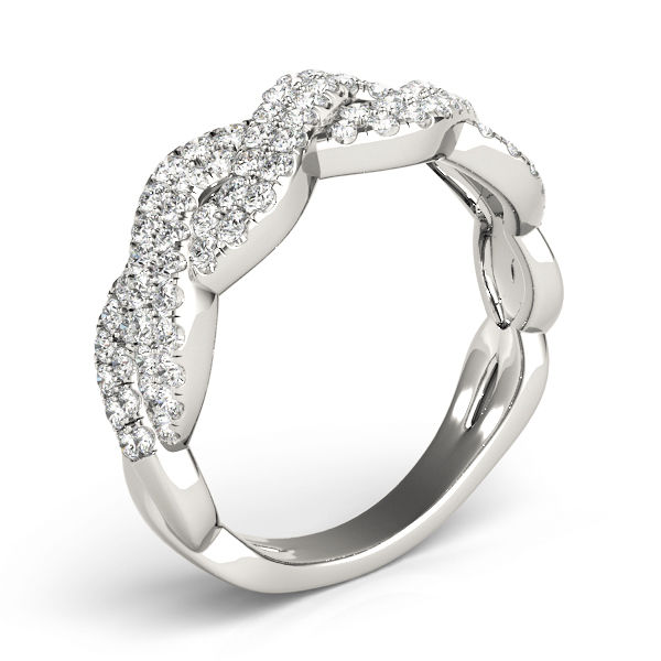 Thumbnail: Two Tone Fancy Diamond Ring