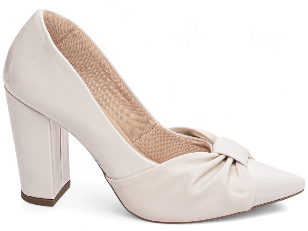 Sapato Scarpin - Off White