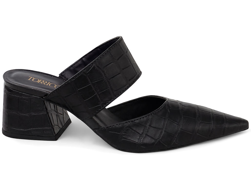 Thumbnail: Sapato Scarpin Mule Tamanco - Preto