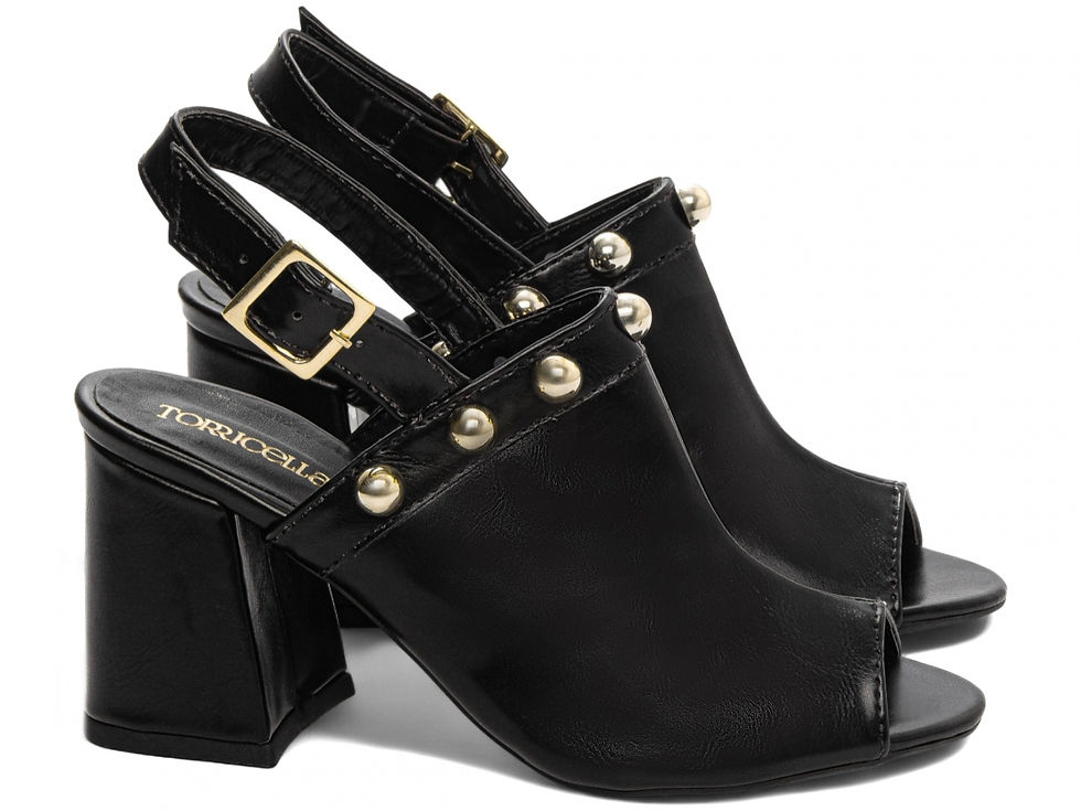 Thumbnail: Sandália Ankle Boot Feminina - Preto