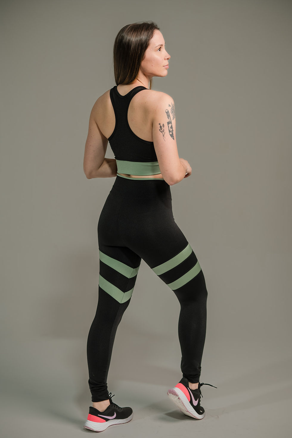 Thumbnail: Calça Legging Feminina Listrada Prisma
