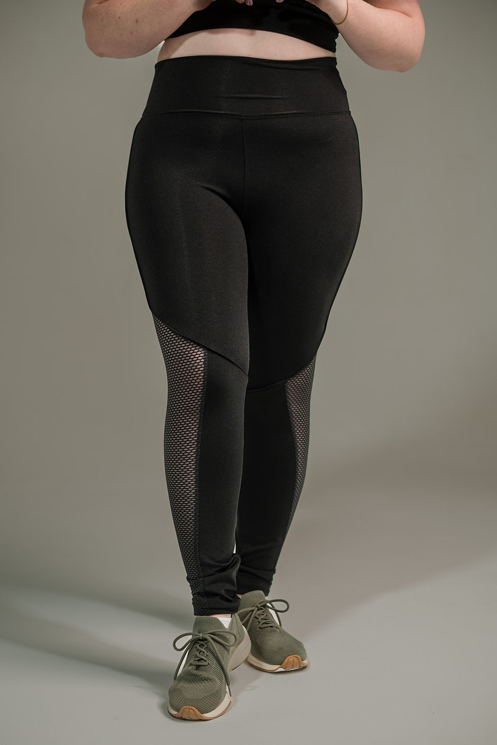 Thumbnail: Calça Legging Feminina com Filete e Tela