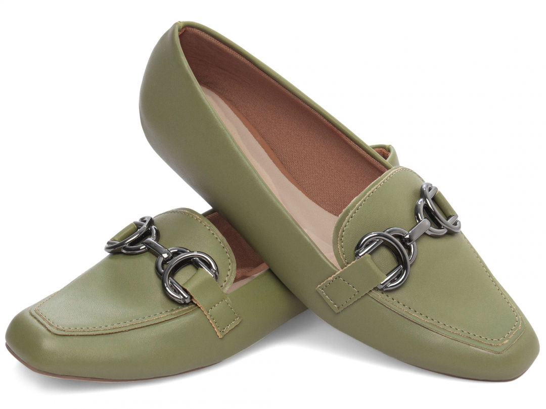 Sapatilha Mocassim Feminino - Verde