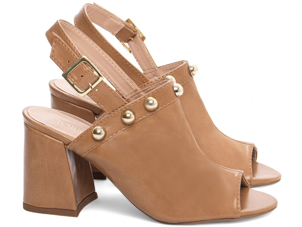 Miniatura: Sandália Ankle Boot Feminina - Caramelo